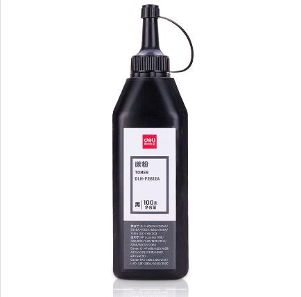 通用硒鼓、粉盒 得力DLH-F2612A#碳粉(黑)(瓶)